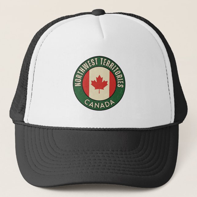 Gorra De Camionero Territorios del Noroeste Canadá (Anverso)