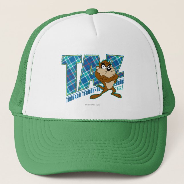 Gorra De Camionero Terror de tornado TAZ™ (Anverso)