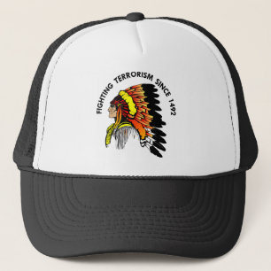 Gorra De Camionero Terrorismo que lucha del jefe indio