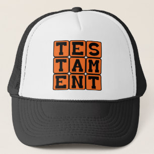 Gorra De Camionero Testamento, Prueba de Hecho