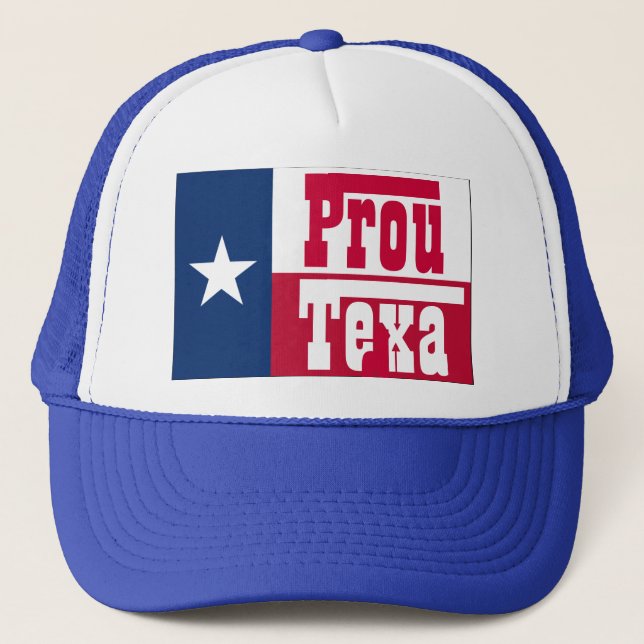 Gorra De Camionero Texan orgulloso (Anverso)