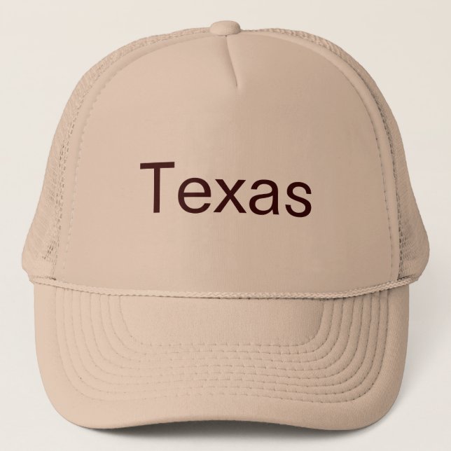 Gorra De Camionero Texas (Anverso)