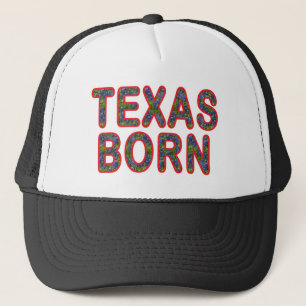 Gorra De Camionero Texas Born Bluebonnet
