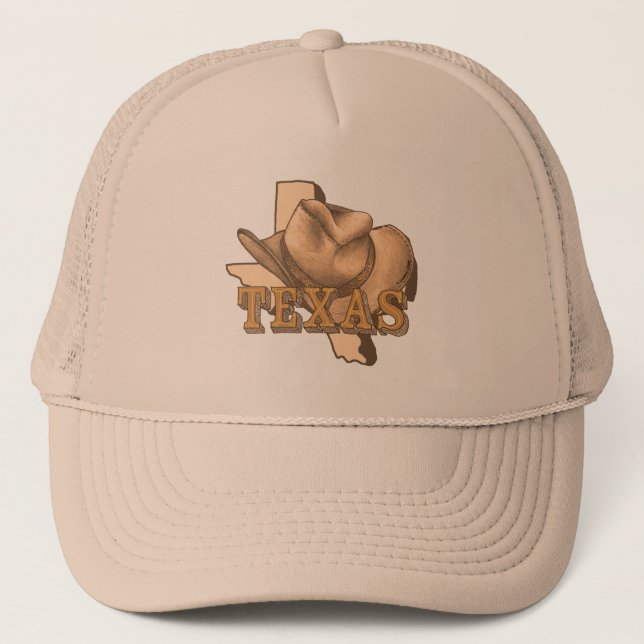 Gorra De Camionero Texas Cowboy (Anverso)
