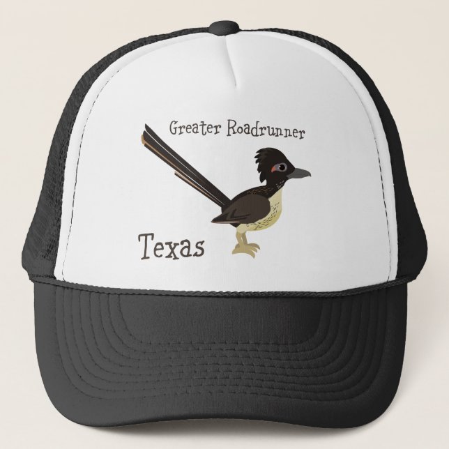Gorra De Camionero Texas Greater Roadrunner (Anverso)
