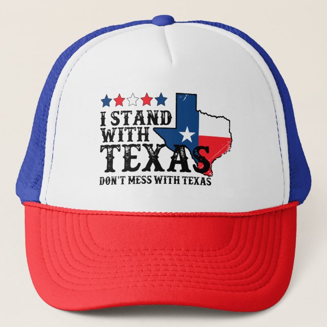 Gorra De Camionero Texas Rally Cry Trucker Hat (Anverso)