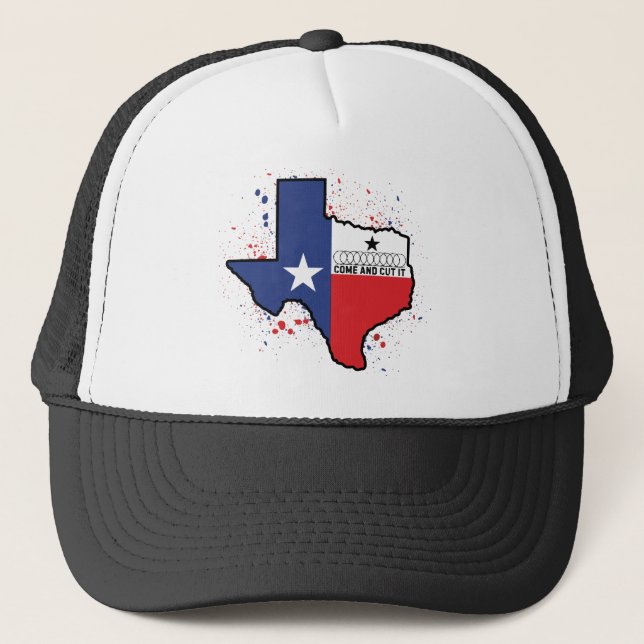 Gorra De Camionero Texas Rally Cry Trucker Hat (Anverso)