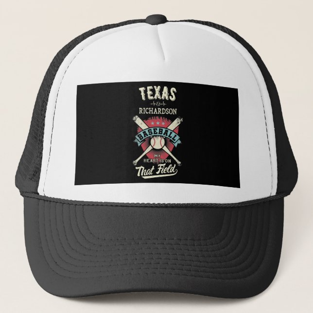 Gorra De Camionero Texas Richardson Baseball (Anverso)