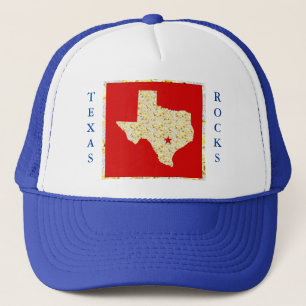 GORRA DE CAMIONERO ¡TEXAS ROCKS!