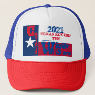 GORRA DE CAMIONERO TEXAS ROCKS