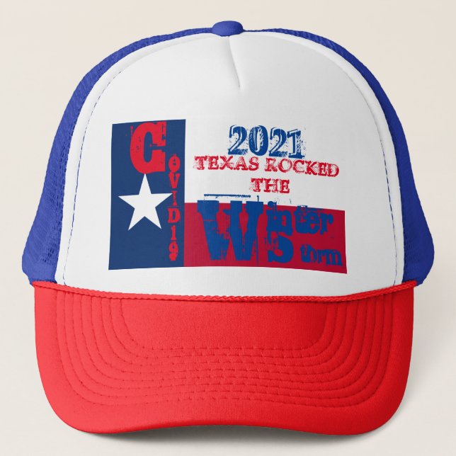 GORRA DE CAMIONERO TEXAS ROCKS (Anverso)