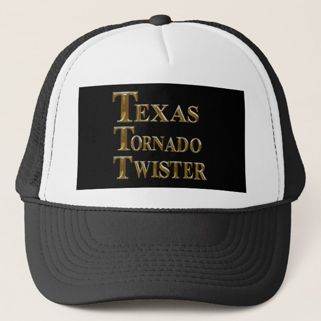 GORRA DE CAMIONERO TEXAS TORNADO TWISTER (Anverso)