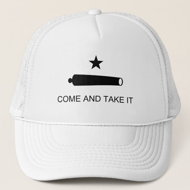 Gorra De Camionero Texas, ven y tómalo (Anverso)