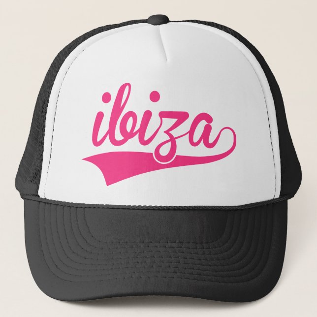 Gorra De Camionero Texto 2 de Ibiza (Anverso)