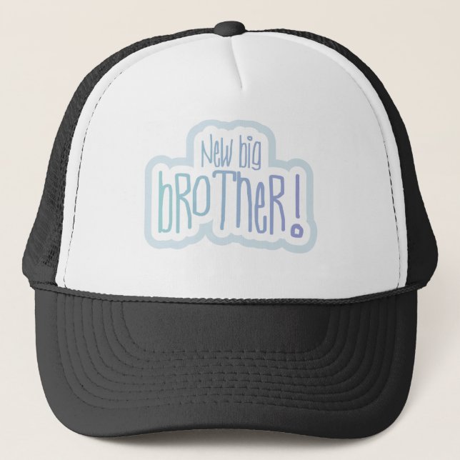 Gorra De Camionero Texto azul Nuevo Gran Hermano (Anverso)