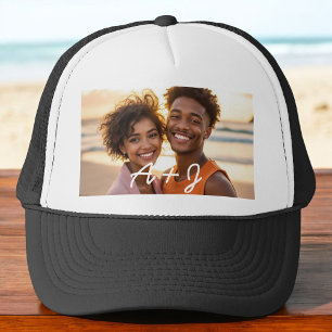 Gorra De Camionero Texto de foto personalizable Instagram personaliza