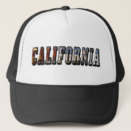 Gorra De Camionero Texto de imagen de California