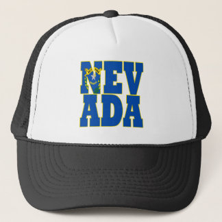 Gorra De Camionero Texto del indicador de estado de Nevada