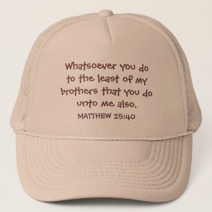 Gorra De Camionero TEXTO DEL personalizable SOBRE LA HAT/ MATT DE TRU