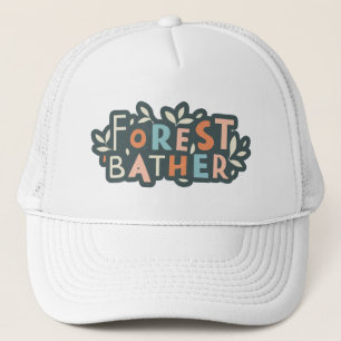 Gorra De Camionero Texto del Personalizado de meteorología forestal