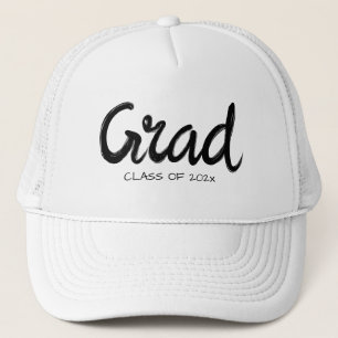 Gorra De Camionero Texto personalizado manuscrito de graduación de añ