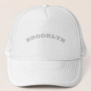 Gorra De Camionero texto personalizar, nombre letras curvadas grises