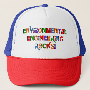 Gorra De Camionero Texto sobre las rocas de ingeniería ambiental