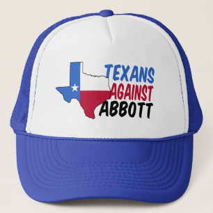 Gorra De Camionero Textos contra Greg Abbott por gobernador demócrata