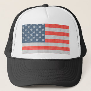 Gorra De Camionero Textura de los diamantes y del purpurina de la