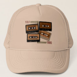 Gorra De Camionero Tezeta Throwback Tunes Cinta Cassette