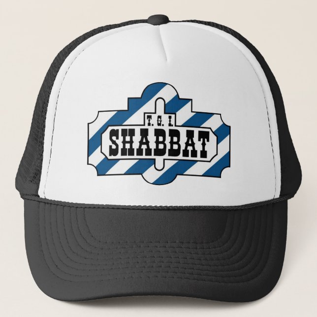 GORRA DE CAMIONERO TGI SHABBAT (Anverso)