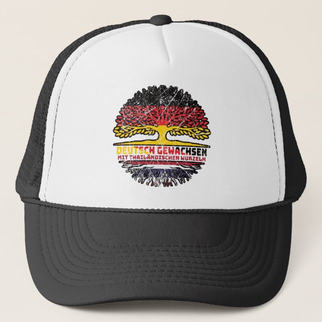 Gorra De Camionero Thai Deutsch Baum (Anverso)
