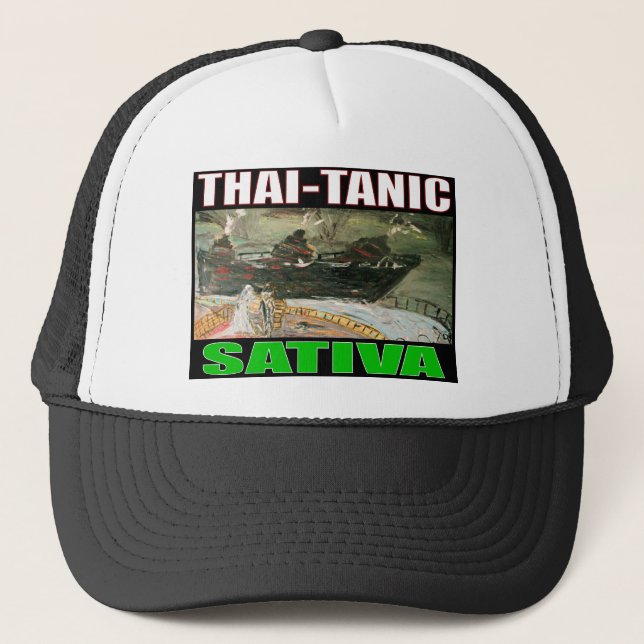 GORRA DE CAMIONERO THAI TANIC SATIVA (Anverso)