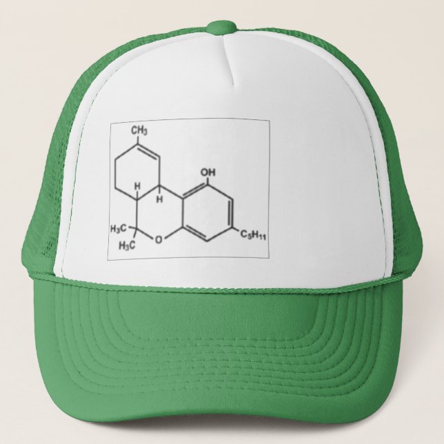 Gorra De Camionero THC por diseño (Anverso)