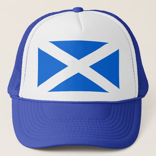 Gorra De Camionero thcn de bandera escocesa (Anverso)