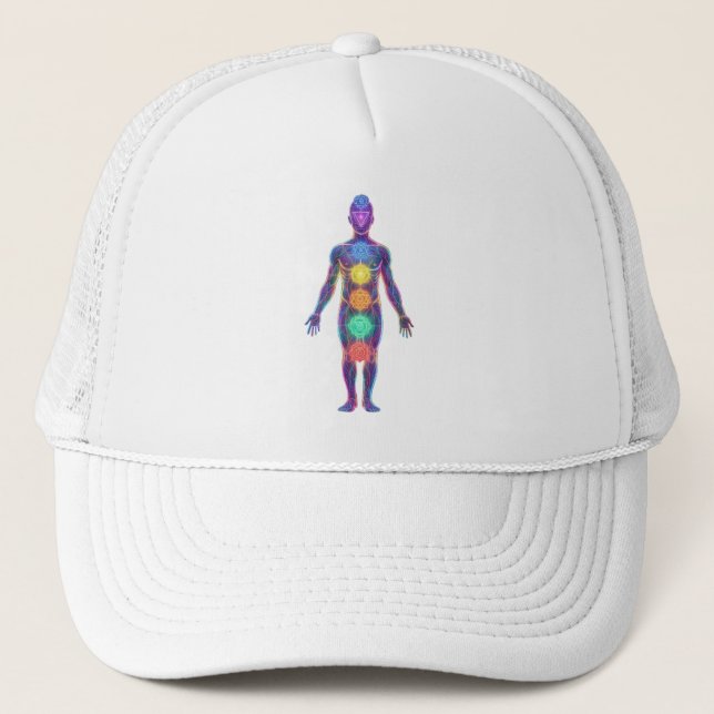 Gorra De Camionero The 7 Chakras´2 (Anverso)
