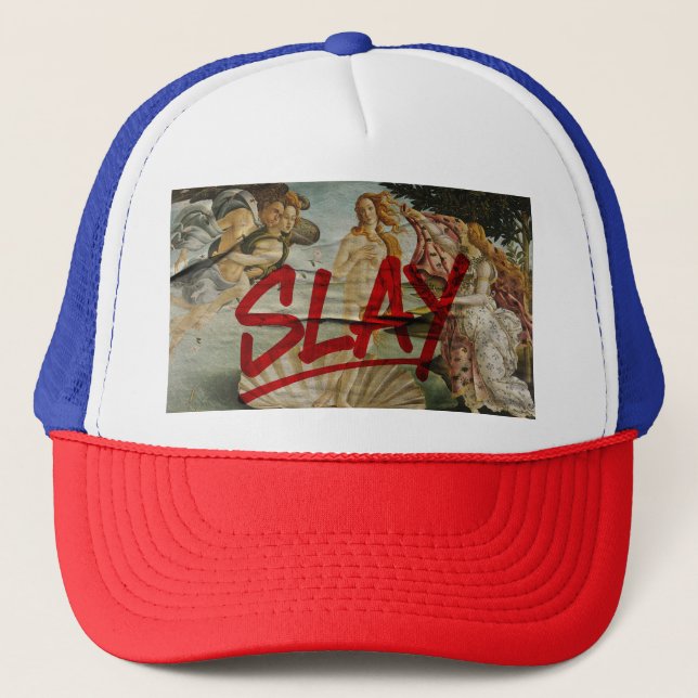 Gorra De Camionero The Birth of Venus – SLAY (Red Marker Remix) (Anverso)