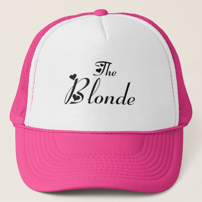 Gorra De Camionero The blonde cap (Anverso)
