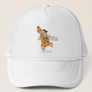 Gorra De Camionero The Flintstones Fred & Pebbles Flintstone
