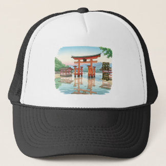 Gorra De Camionero The Floating Torii of Itsukushima