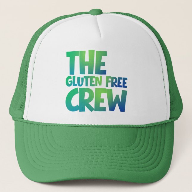 Gorra De Camionero The Gluten Free Crew (Anverso)