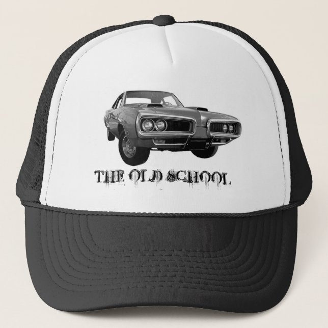 GORRA DE CAMIONERO THE OLD SCHOOL CAR (Anverso)