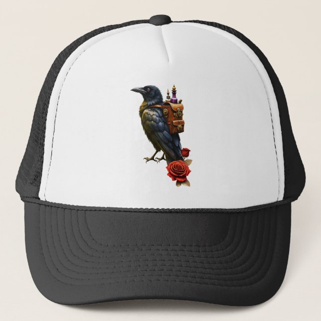 Gorra De Camionero The Raven’s Clockwork Delivery  (Anverso)