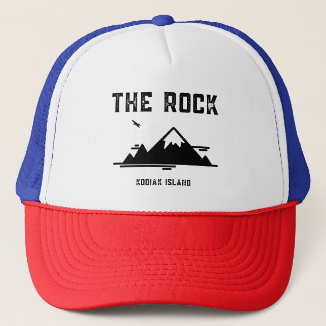 Gorra De Camionero The Rock Kodiak Island (Anverso)
