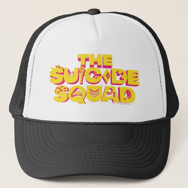 Gorra De Camionero The Suicide Squad | Character Icon Logo (Anverso)