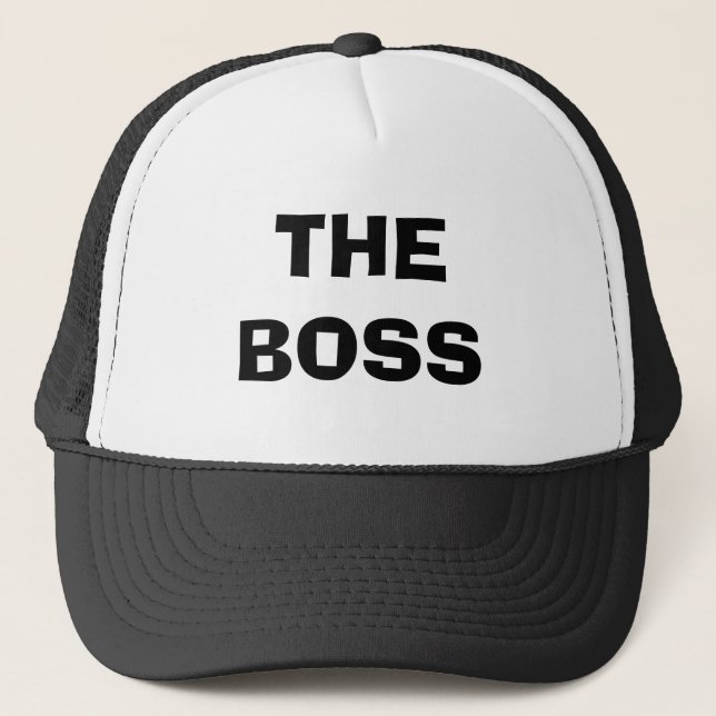 GORRA DE CAMIONERO THEBOSS (Anverso)
