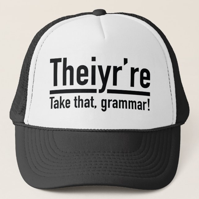 Gorra De Camionero Theiyr son (Anverso)