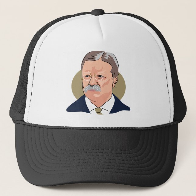 Gorra De Camionero Theodore Roosevelt (Anverso)