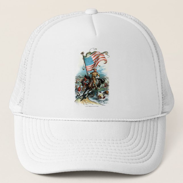 Gorra De Camionero Theodore Roosevelt 1902 (Anverso)