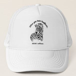 Gorra De Camionero Think Zebras